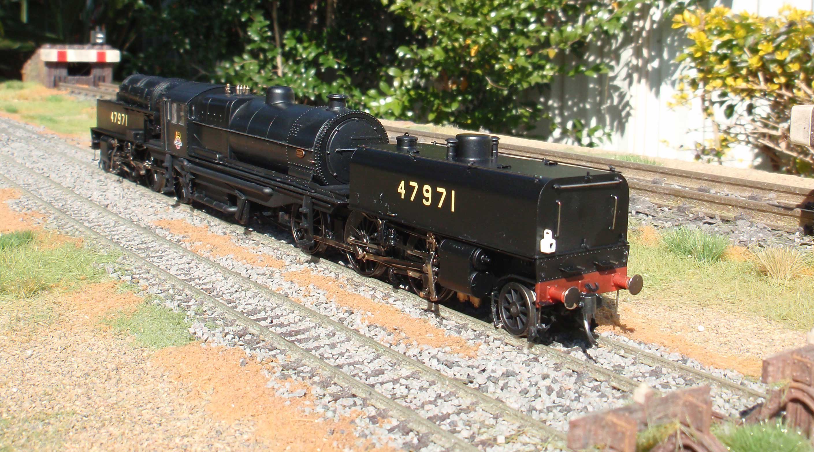 Heljan models Beyer Garratt 2-6-0+0-6-2 in British Railways Black livery